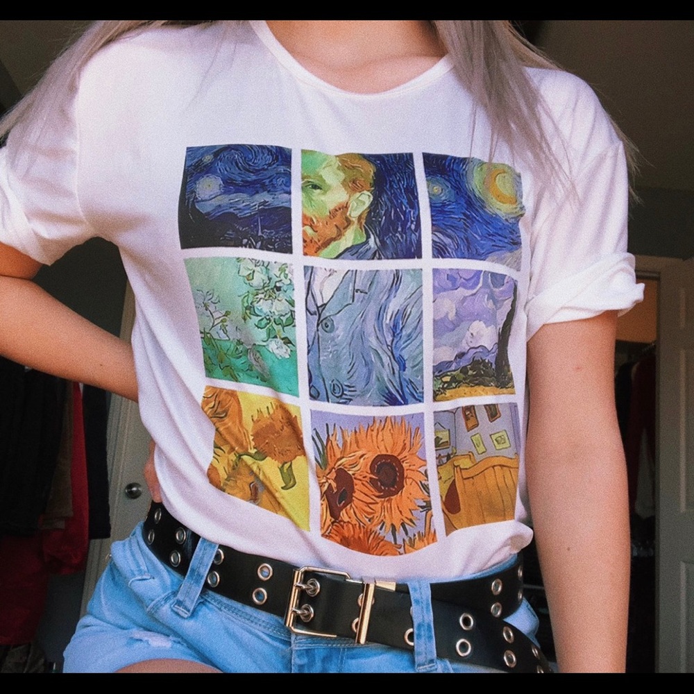 Vincent van gogh t shirt!